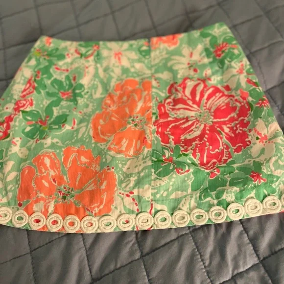 Lilly Pulitzer Lenore Resort Wear Skort Skirt Womens 0 - Picture 5 of 5